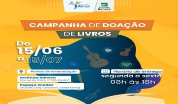 Orquestra Jovem e Instituto Banese fazem campanha de doação de livros