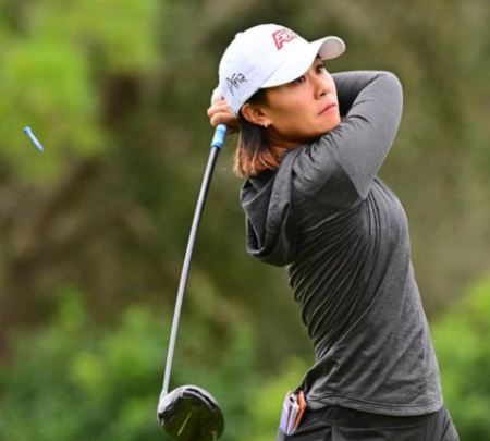 Durante torneio de golfe feminino, atleta revela diagnóstico de câncer na coluna