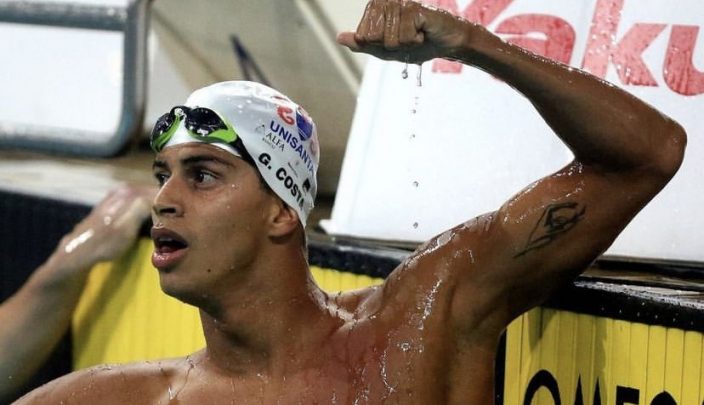 Guilherme Costa conquista medalha inédita no Mundial de Natação