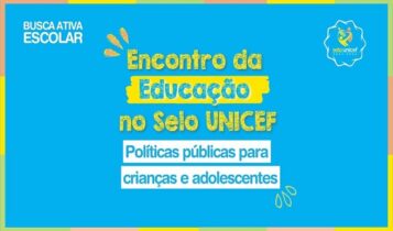 Municípios sergipanos participam de formação do Selo UNICEF