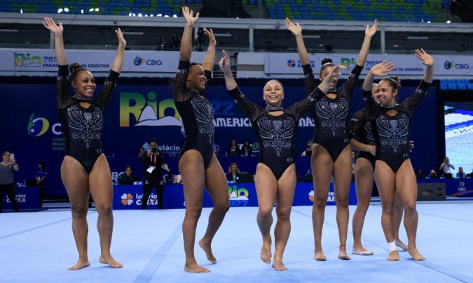 Brasil supera Estados Unidos na ginástica artística pela 1ª vez e conquista ouro no Pan-Americano