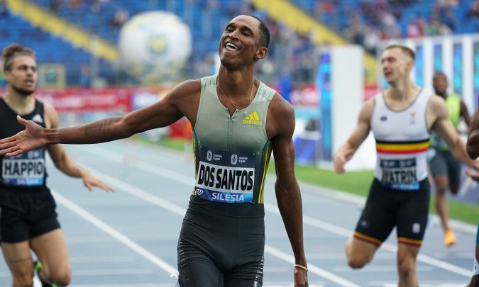 Alison dos Santos é prata em prova dos 400m no Grand Prix da Hungria 