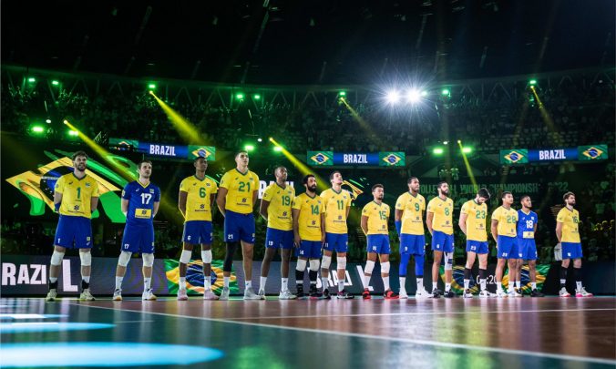 Brasil vence a Eslovênia e fica com o bronze no Mundial de vôlei masculino