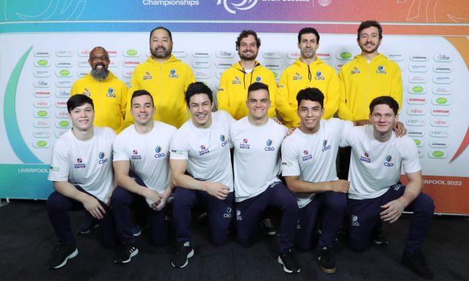 Equipe masculina do Brasil termina em 7º na final por equipes do Mundial de Ginástica Artística