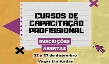 Seduc oferta 5 mil vagas em cursos de capacitação profissional