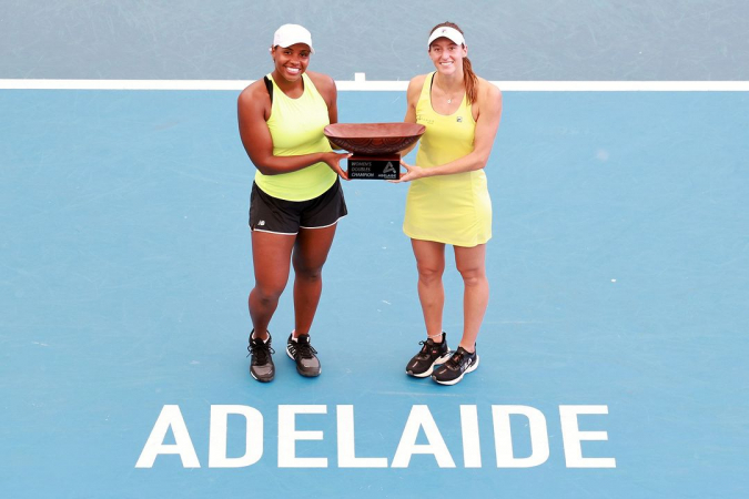 Medalhista olímpica, tenista brasileira Luisa Stefani vence WTA 500 de Adelaide