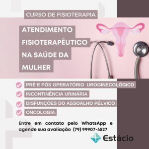 Fisioterapia pélvica: Estácio Sergipe oferece atendimento gratuito