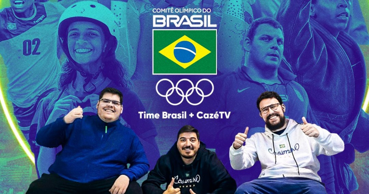 COB anuncia parceria com a CazéTV para transmissão de Pan-2023 e Paris-2024