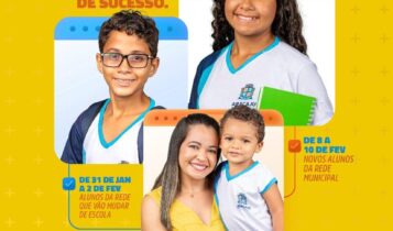 Matrícula Online: fase destinada a alunos novos será iniciada dia 8