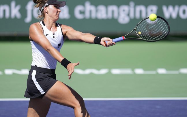 Bia Haddad Maia e Siegemund avançam nas duplas femininas no Indian Wells