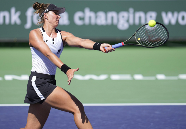 Bia Haddad Maia e Siegemund avançam nas duplas femininas no Indian Wells