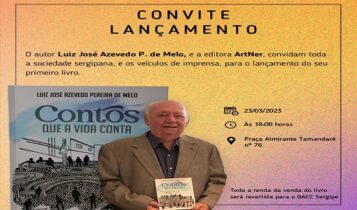 Procurador lança livro ‘Contos que a vida conta’ em prol do GACC