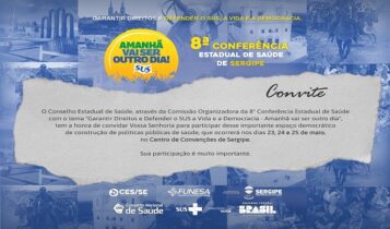 8ª Conferência de Saúde de Sergipe será realizada na terça-feira, 23