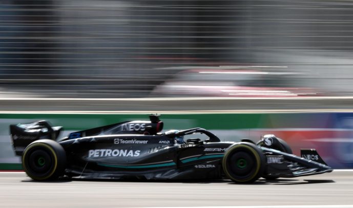 Fórmula 1: Mercedes surpreende e faz dobradinha com Russell e Hamilton no 1º treino em Miami