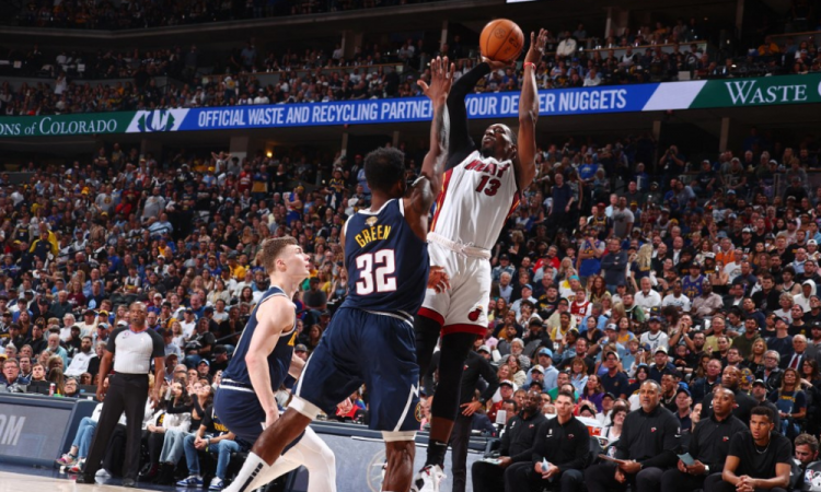 Em jogo eletrizante, Miami Heat vence Nuggets em Denver e empata série das Finais da NBA