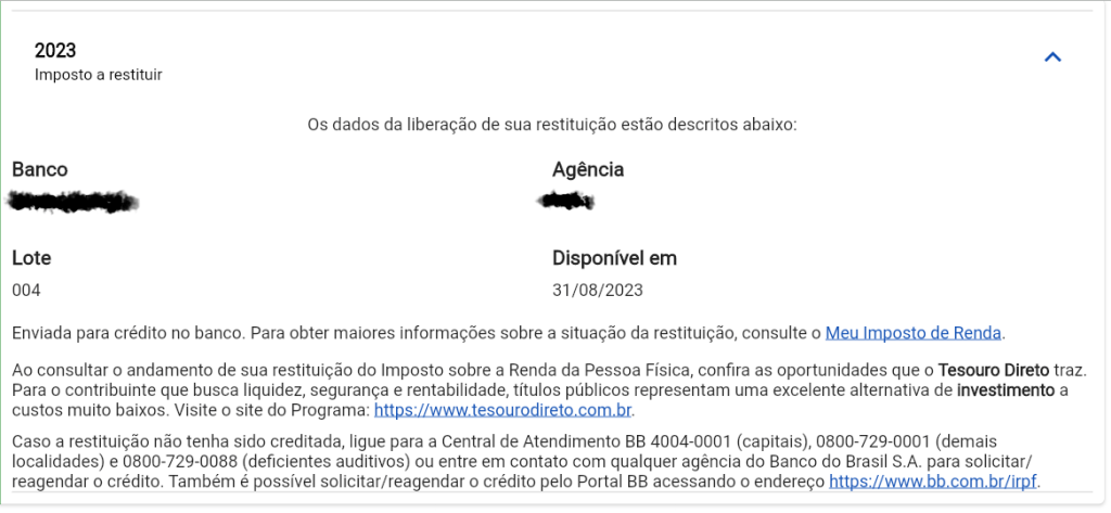 Receita paga 4º lote de restituição do IR 2023 na quinta a 6,1 milhões; veja se chegou sua vez