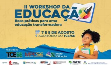 II Workshop da Educação terá início na próxima segunda-feira, 7