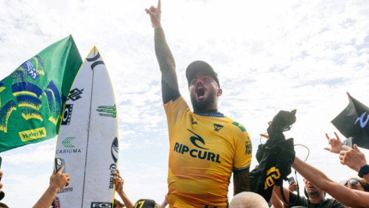 Ouro olímpico ou tricampeonato mundial de surfe? Filipinho revela meta para 2024