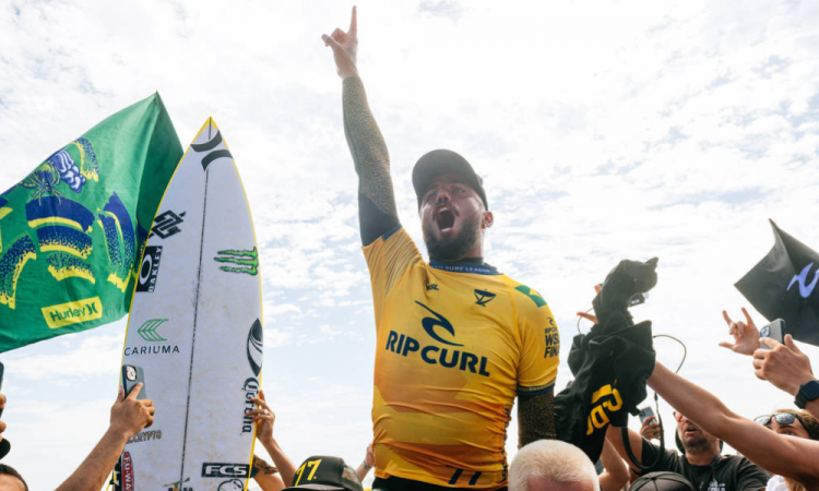 Ouro olímpico ou tricampeonato mundial de surfe? Filipinho revela meta para 2024