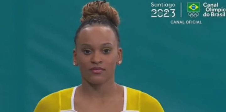 Rebeca Andrade brilha com salto incrível e conquista primeiro ouro em Jogos Pan-Americanos; assista