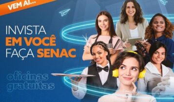 Evento do Senac Sergipe ofertará 13 oficinas gratuitas