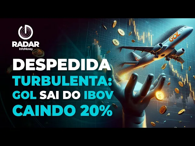 Gol: GOLL4 tem queda livre e fecha em baixa de 26,97% em sessão de despedida do Ibovespa