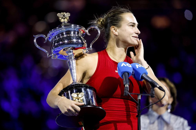 Sabalenka vence Zheng e é bicampeã do Aberto da Austrália