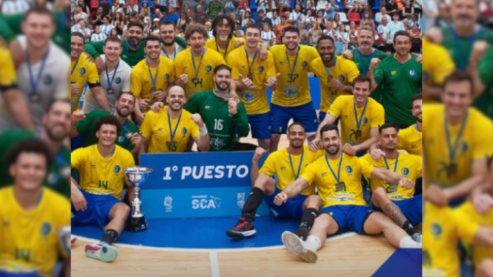 Brasil vence Argentina e conquista o Sul-Centro Americano de Handebol