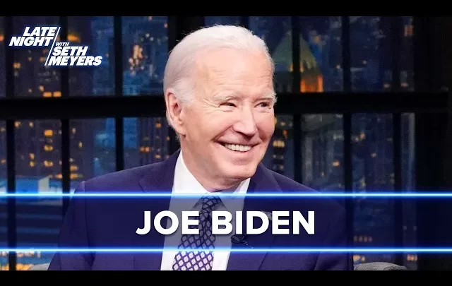 Biden brinca na TV que conspiração com Taylor Swift é tema ‘confidencial’