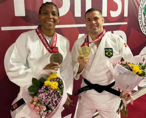 Brasil começa bem no Grand Slam de judô e conquista duas medalhas com Rafaela Silva e Willian Lima