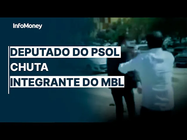 Deputado do PSOL chuta integrante do MBL após alegar ter sido provocado; assista