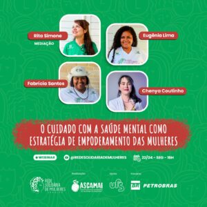 Rede Solidária de Mulheres realiza webinário sobre a saúde mental