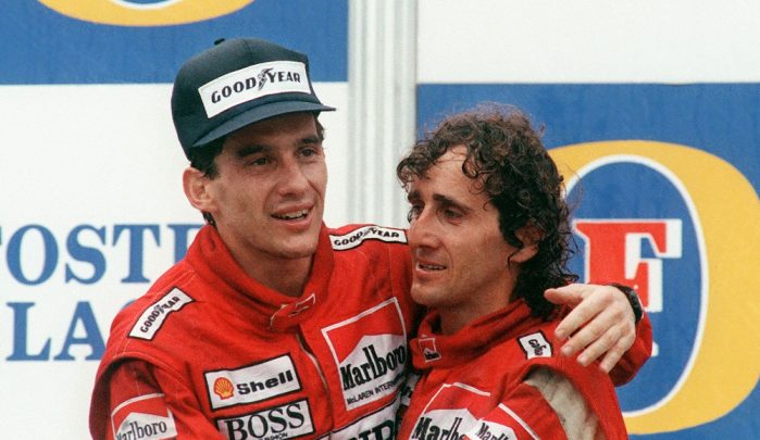 Evento em Interlagos, equipes de Fórmula 1 e até o rival Alain Prost homenageiam Ayrton Senna