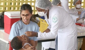 Aracaju iniciará vacinação contra poliomielite para menores de 5 anos