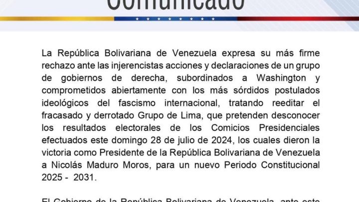 Argentina, Chile e mais: Venezuela expulsa corpo diplomático de 7 países após eleição