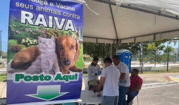 Vacinação contra a raiva chega a outros bairros neste sábado, 21