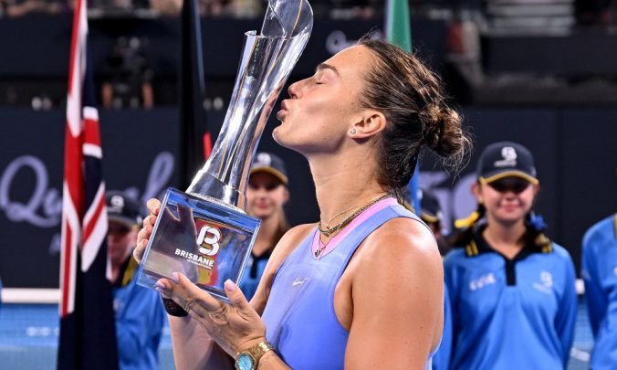 Sabalenka vira em Brisbane e conquista o primeiro título de 2025