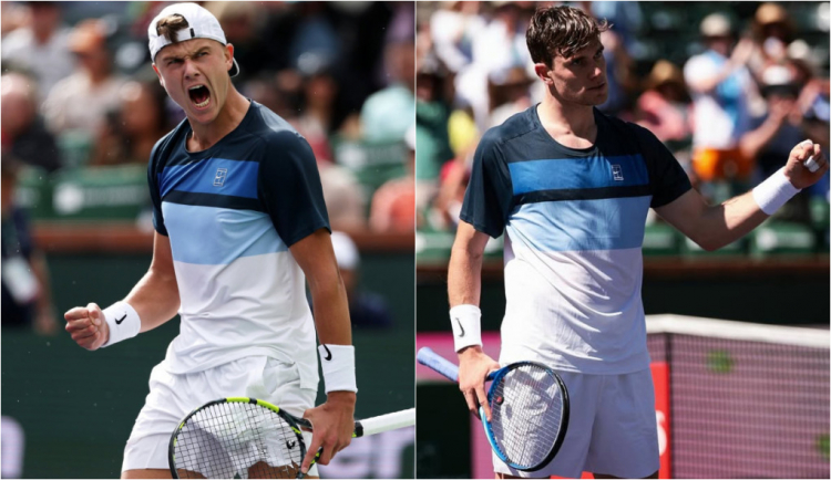 Draper e Rune vencem e farão final do Masters 1000 de Indian Wells neste domingo